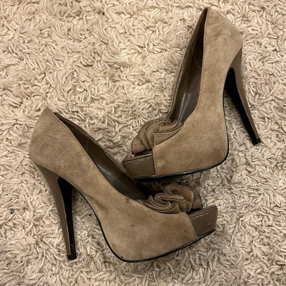 Brown heels